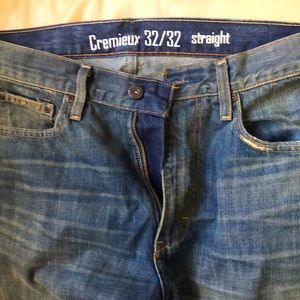 Men’s jeans slim cut. Old look.